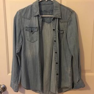 Pacsun 100% cotton button-up top